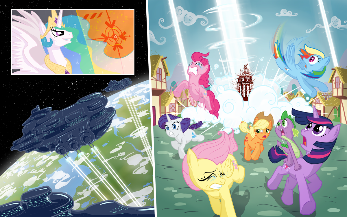 cloudscape pony commission
