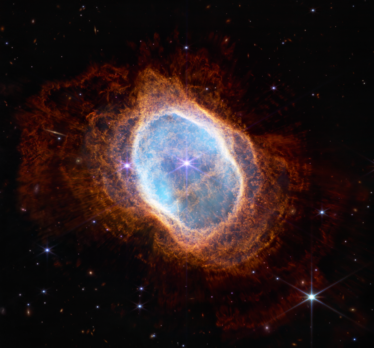 Southern Ring Nebula NIRCam Image