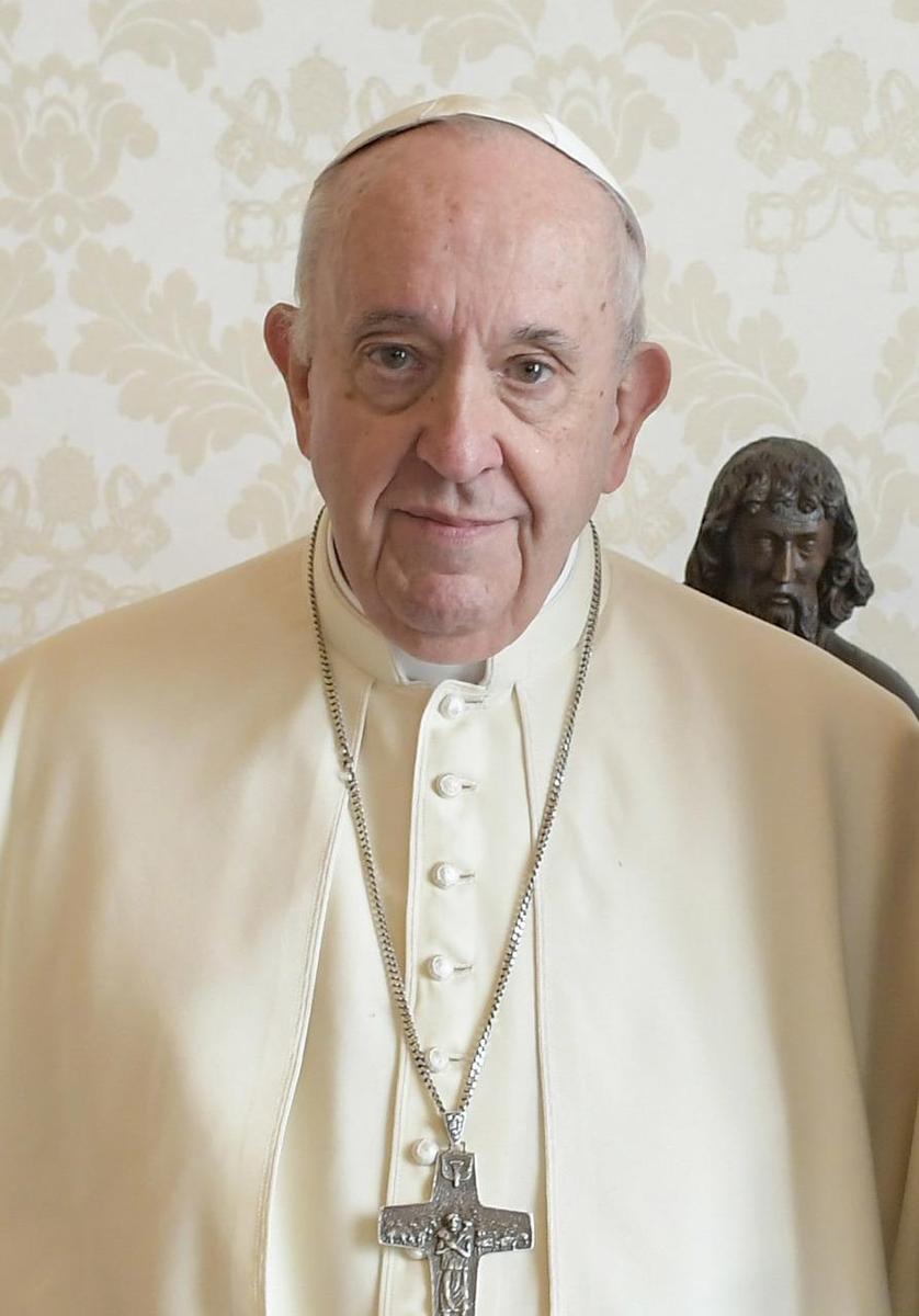 Portrait of Pope Francis 2021