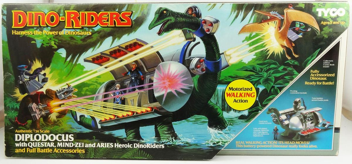 dino-riders---diplodocus-with-questar--m