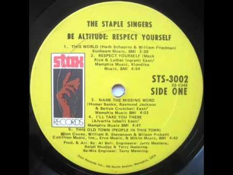 Youtube: The Staple Singers - Respect Yourself