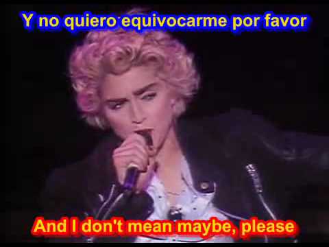 Youtube: Madonna - Papa don't preach ( SUBTITULADO ESPAÑOL INGLES )