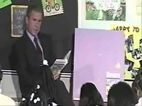 Youtube: George Bush, Illuminati ritual with kids KITE, STEEL, PLANE, MUST, HIT.mp4