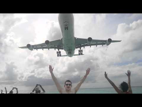Youtube: Low flying plane, St Maarten, Tony Murtagh