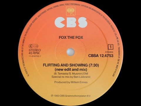 Youtube: Fox The Fox - Flirting & Showing [1984] 12inch maxi