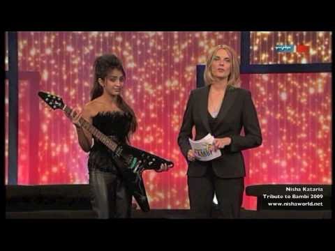 Youtube: Nisha Kataria Tribute to Bambi 2009 Berlin We are the World Michael Jackson Scream Guitar