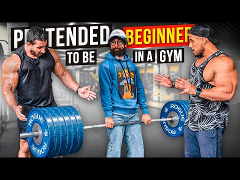 Youtube: They Never Thought I COULD DO THIS... | Pretended to be a BEGINNER in a GYM #7