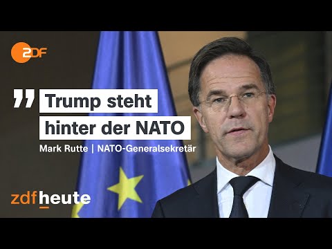 Youtube: NATO-Chef Rutte: "Mit Donald Trump kann ich gut" | ZDF heute journal