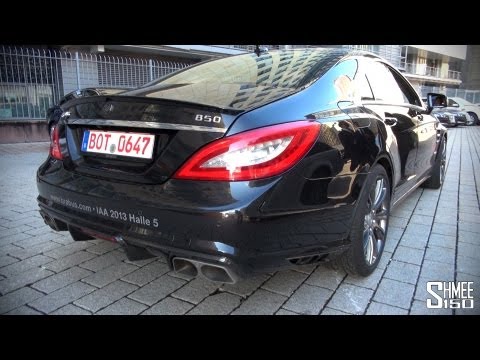 Youtube: EXCLUSIVE: Brabus 850 Rocket CLS - Startup and Revs - IAA 2013