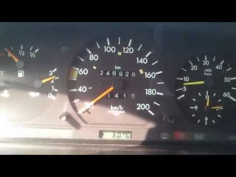 Youtube: Mercedes-Benz W124 250D Acceleration