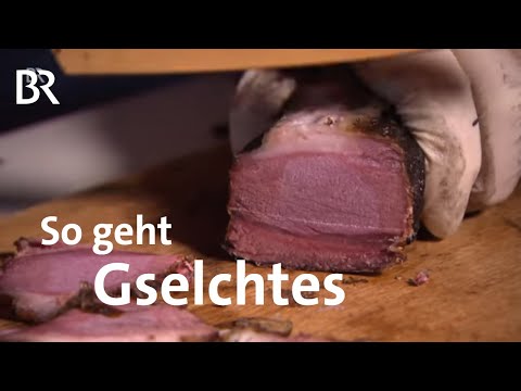 Youtube: Schwarzgeräuchertes selbstgemacht | Zwischen Spessart und Karwendel | Schinken räuchern | Doku