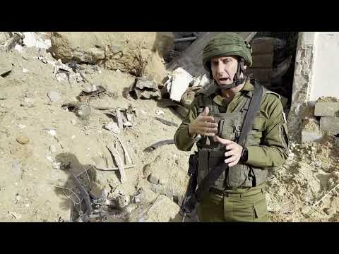Youtube: Watch: IDF soldiers in the terror tunnel complex at Shifa Hospital