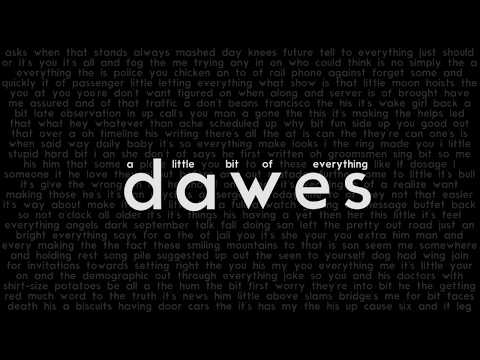 Youtube: A Little Bit of Everything - Dawes - Lyrics