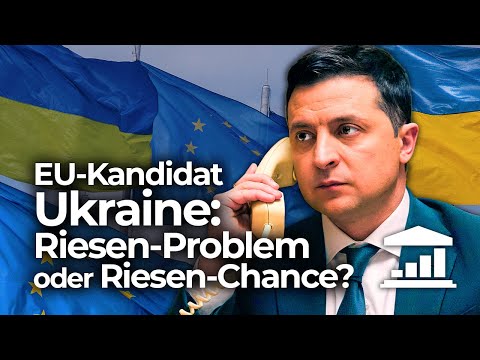 Youtube: Warum es die Ukraine SEHR SCHWER haben wird, der EU beizutreten! - VisualPolitik DE