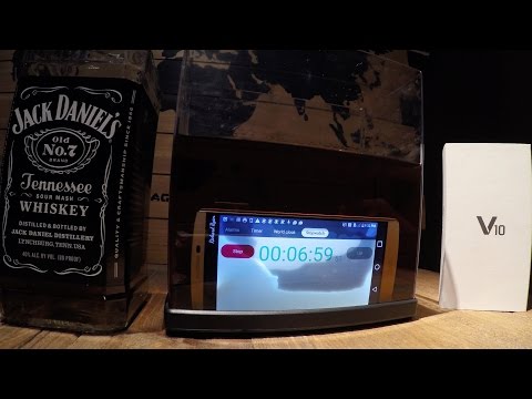 Youtube: LG V10 vs Jack Daniels
