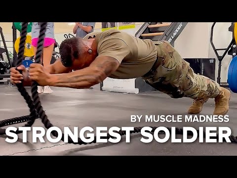 Youtube: STRONGEST Soldier in Army Gym - Diamond Ott | Muscle Madness