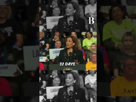 Youtube: Kamala Harris Stumbles as Teleprompter Fails, Repeats ‘32 Days’ #kamalaharris #usa #trump