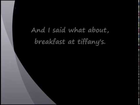 Youtube: Deep Blue Something - ''Breakfast at Tiffany's'' (1993) Lyrics in [720p HD] ~HQ~