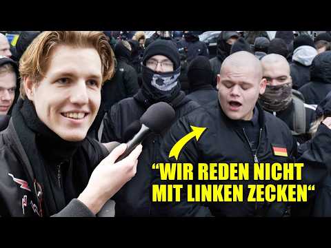 Youtube: Als GRÜNER auf einer NAZI-DEMO...💀 (Abbruch!)