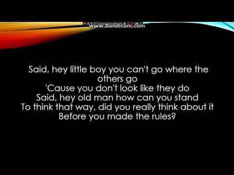 Youtube: Bruce Hornsby and The Range - The way it is (LYRICS)