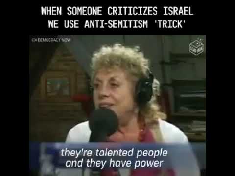 Youtube: Israeli politician Shulamit Aloni didn't mince words back in 2002