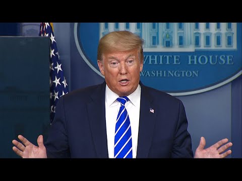 Youtube: President Trump claims injecting people with disinfectant could treat coronavirus