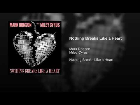 Youtube: Mark Ronson & Miley Cyrus - Nothing Breaks Like a Heart (Audio)