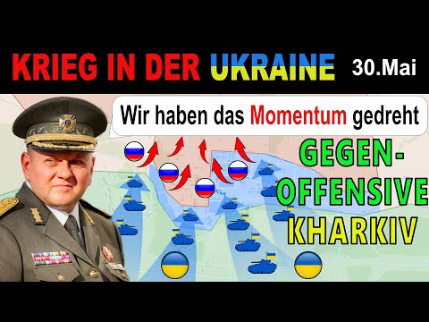 Youtube: 30.MAI: PERFEKTES TIMING - Ukrainer STARTEN MÄCHTIGEN GEGENSTOSS GEGEN ERSCHÖPFTE RUSSEN