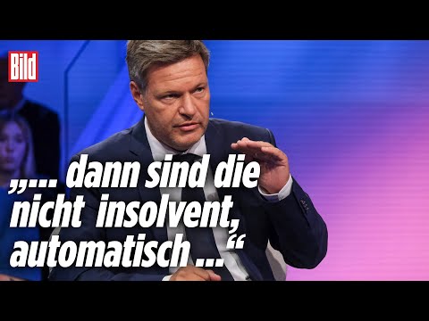 Youtube: Habeck bei Maischberger zu Insolvenz – DIE Szene