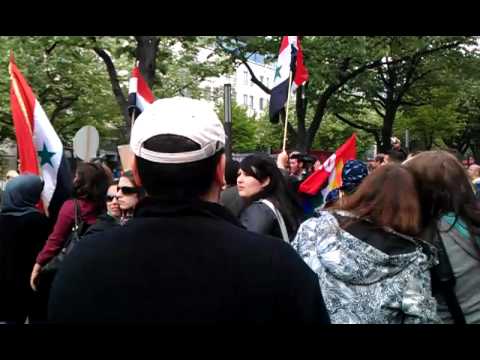 Youtube: Pro Assad Demo Berlin 12.5.2012