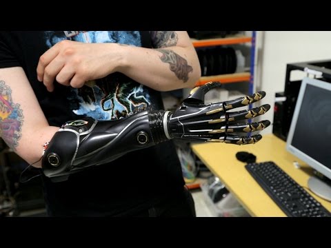 Youtube: 3D printing yourself a hand: Deus Ex's bionic limbs are being made for real by Open Bionics