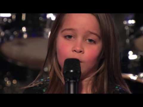 Youtube: 6-Year-Old Aaralyn Scream Her Original Song, "Zombie Skin" - America's Got Talent