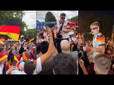 Youtube: This German Saxophone Player Went Viral at EURO 2024 (Andre Schnura)