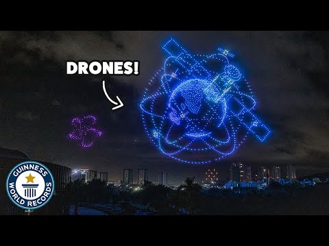 Youtube: Biggest drone display ever! - Guinness World Records