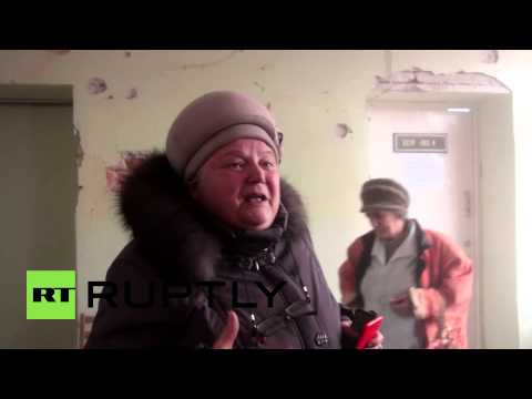 Youtube: Ukraine: After hospital shelled: "We don't want to live with you"
