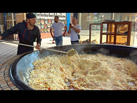 Youtube: Giant Factory Uzbek PILAF with giant Boiler / 1.5 tons per day | Pure Life