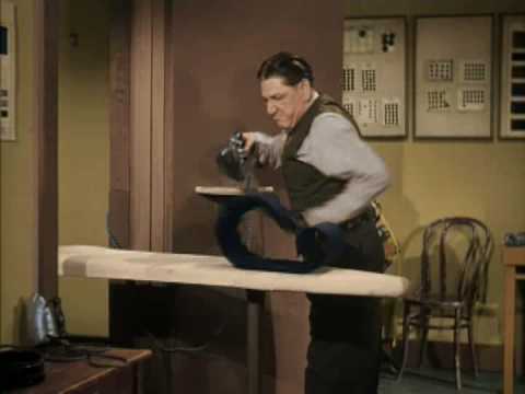 Youtube: The Three Stooges: Shemp VS an Ironing board. IN COLOR