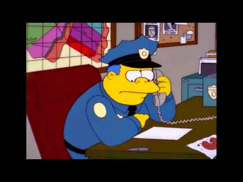 Youtube: Simpsons - Chief Wiggum - 123 Fake Street ( german / deutsch )