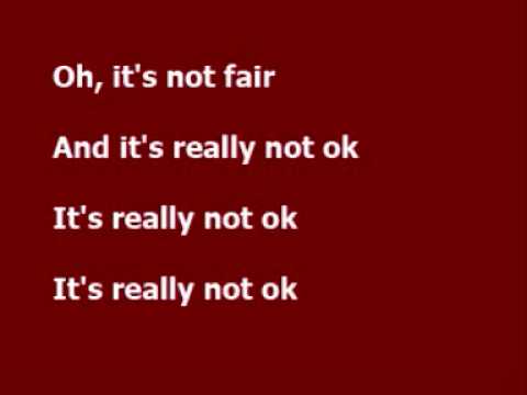 Youtube: Not fair - Lily Allen lyrics