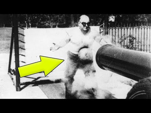 Youtube: Der einzige Mann, der einen Kanonenkugelnschuss überleben konnte!