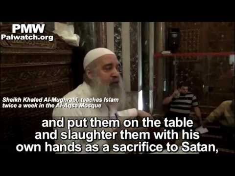 Youtube: Jews “prepare their matzah… with the blood of children" - Preacher at Al-Aqsa Mosque
