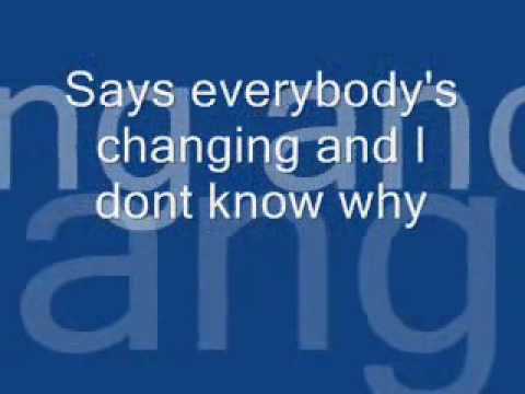 Youtube: Keane-Everybody's Changing