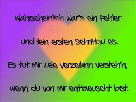 Youtube: Sido - Ein Teil von mir & lyrics