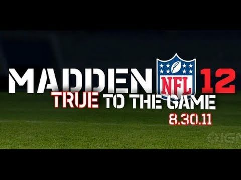 Youtube: Madden NFL 12: Official Gameplay Trailer