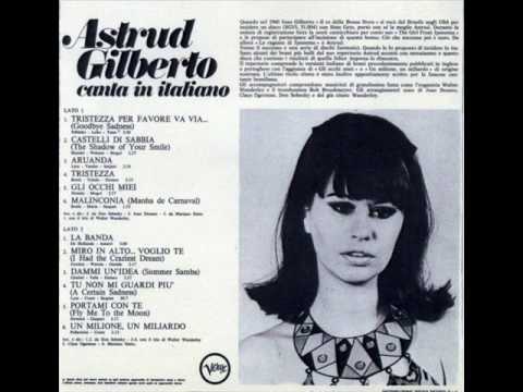 Youtube: Astrud Gilberto Canta in Italiano Portami con te (Fly me to the moon)