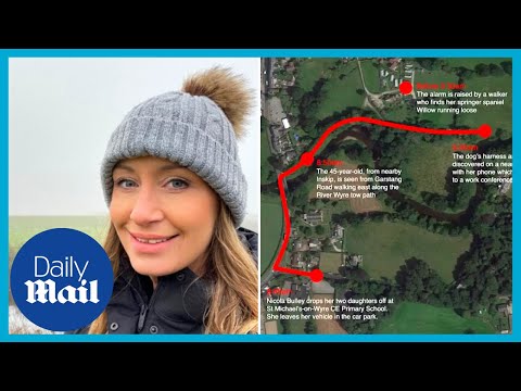 Youtube: Missing mother Nicola Bulley: Retracing her last known steps