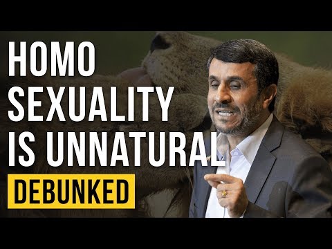 Youtube: Homosexuality is Unnatural - Debunked