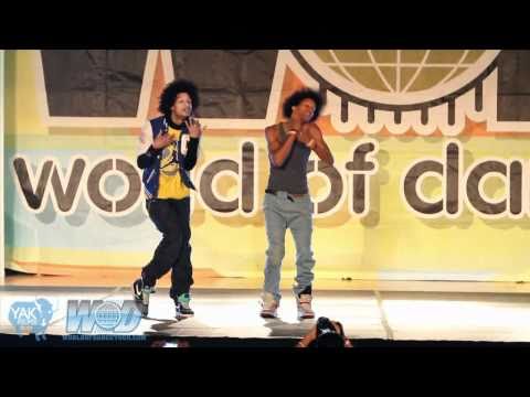 Youtube: LES TWINS  WORLD OF DANCE  SAN DIEGO 2010 BY YAK FILMS - NEW STYLE DANCE FROM PARIS, FRANCE