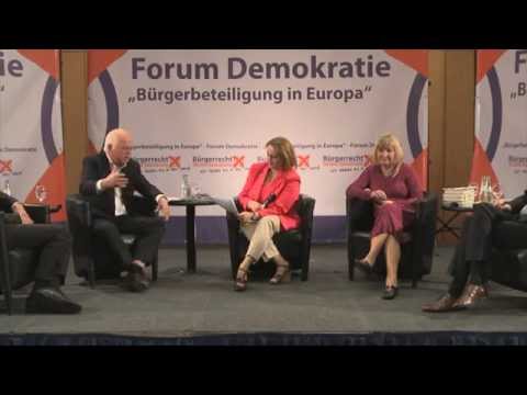 Youtube: Forum Demokratie "Bürgerbeteiligung in Europa"