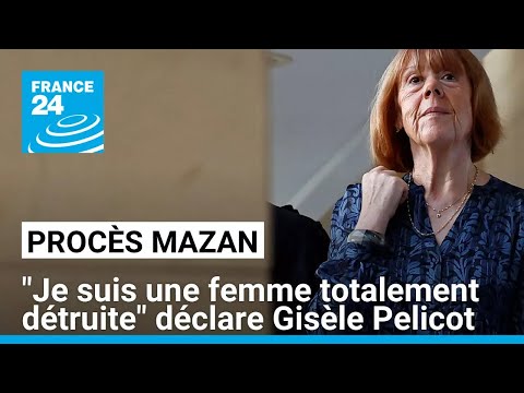 Youtube: Procès des viols de Mazan : Gisèle Pelicot dit être "une femme totalement détruite"